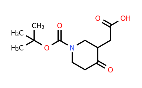 CAS 1259224-14-0 | 2-(1-tert-butoxycarbonyl-4-oxo-3-piperidyl)acetic acid