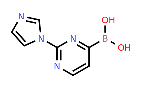 CAS 1259224-56-0 | 2-(Imidazol-1-YL)pyrimidine-4-boronic acid