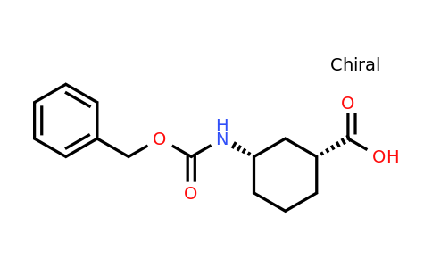 CAS 1259278-10-8 | (1R,3S)-3-(Carbobenzoxyamino)cyclohexanecarboxylic Acid