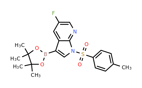 CAS 1259279-57-6 | 5-fluoro-3-(4,4,5,5-tetramethyl-1,3,2-dioxaborolan-2-yl)-1-tosyl-1h-pyrrolo[2,3-b]pyridine