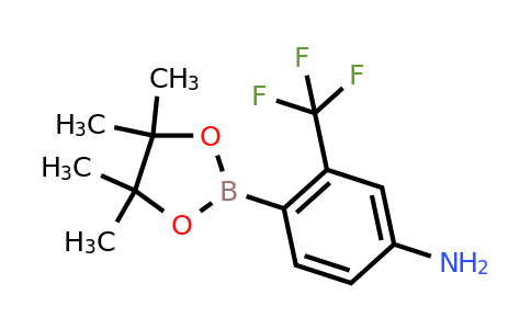 CAS 1259285-61-4 | 4-(4,4,5,5-Tetramethyl-1,3,2-dioxaborolan-2-YL)-3-(trifluoromethyl)aniline