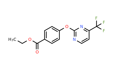 CAS 1259324-17-8 | Ethyl 4-((4-(trifluoromethyl)pyrimidin-2-yl)oxy)benzoate