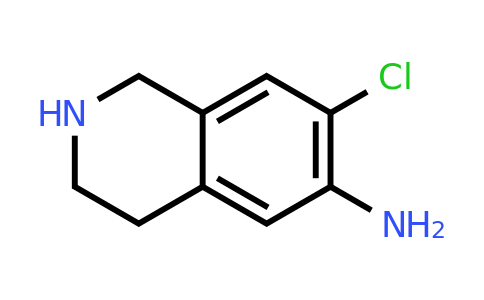 CAS 1259326-52-7 | 7-chloro-1,2,3,4-tetrahydroisoquinolin-6-amine