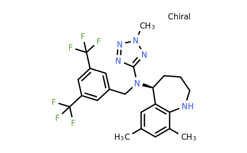 CAS 1259393-19-5 | (5S)-N-{[3,5-bis(trifluoromethyl)phenyl]methyl}-7,9-dimethyl-N-(2-methyl-2H-1,2,3,4-tetrazol-5-yl)-2,3,4,5-tetrahydro-1H-1-benzazepin-5-amine