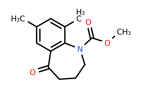 CAS 1259393-27-5 | methyl 7,9-dimethyl-5-oxo-2,3,4,5-tetrahydro-1H-benzo[b]azepine-1-carboxylate