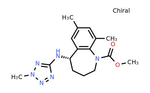 CAS 1259393-32-2 | methyl (5S)-7,9-dimethyl-5-[(2-methyl-2H-1,2,3,4-tetrazol-5-yl)amino]-2,3,4,5-tetrahydro-1H-1-benzazepine-1-carboxylate