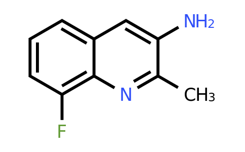 CAS 1259519-93-1 | 8-Fluoro-2-methylquinolin-3-amine