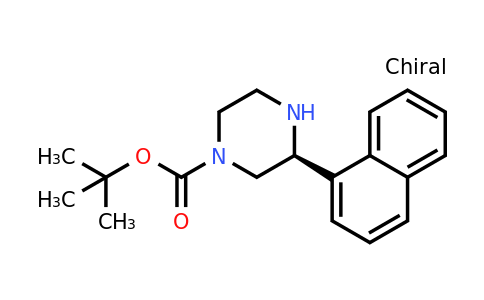 CAS 1259723-11-9 | (S)-3-Naphthalen-1-YL-piperazine-1-carboxylic acid tert-butyl ester