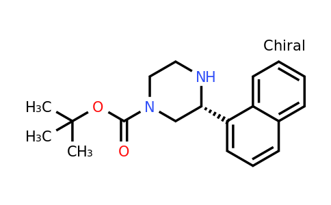 CAS 1259772-16-1 | (R)-3-Naphthalen-1-YL-piperazine-1-carboxylic acid tert-butyl ester