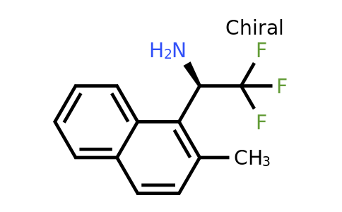 CAS 1259780-84-1 | (R)-2,2,2-Trifluoro-1-(2-methyl-naphthalen-1-YL)-ethylamine