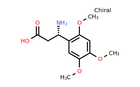 CAS 1259849-28-9 | (3S)-3-Amino-3-(2,4,5-trimethoxyphenyl)propanoic acid