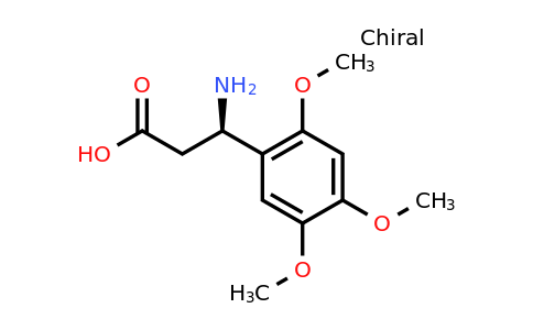 CAS 1259860-20-2 | (3R)-3-Amino-3-(2,4,5-trimethoxyphenyl)propanoic acid