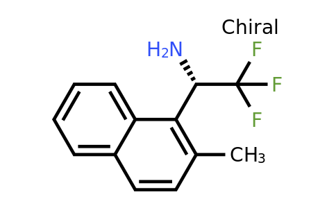 CAS 1259860-45-1 | (S)-2,2,2-Trifluoro-1-(2-methyl-naphthalen-1-YL)-ethylamine