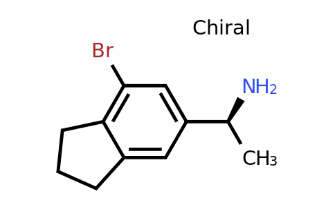 CAS 1259910-66-1 | (1S)-1-(7-bromoindan-5-yl)ethanamine