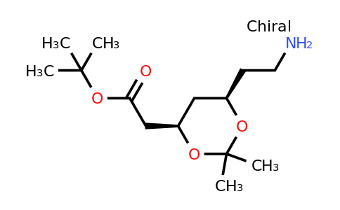 CAS 125995-13-3 | (4R,6R)-tert-Butyl-6-(2-aminoethyl)-2,2-dimethyl-1,3-dioxane-4-acetate
