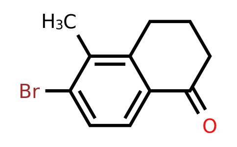 CAS 1260009-20-8 | 6-Bromo-5-methyl-3,4-dihydro-2H-naphthalen-1-one