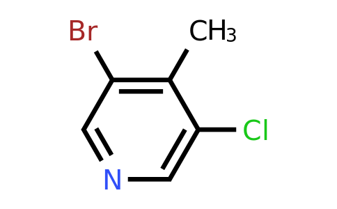 3-Bromo-5-chloro-4-methylpyridine