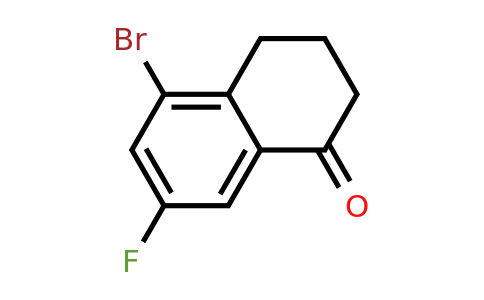 CAS 1260018-37-8 | 5-bromo-7-fluoro-tetralin-1-one