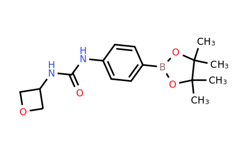 CAS 1260088-68-3 | 1-(Oxetan-3-yl)-3-(4-(4,4,5,5-tetramethyl-1,3,2-dioxaborolan-2-yl)phenyl)urea