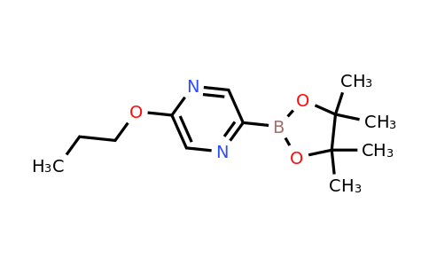 CAS 1260152-44-0 | 5-(N-Propoxy)pyrazine-2-boronic acid pinacol ester