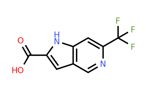 CAS 1260381-24-5 | 6-(trifluoromethyl)-1H-pyrrolo[3,2-c]pyridine-2-carboxylic acid