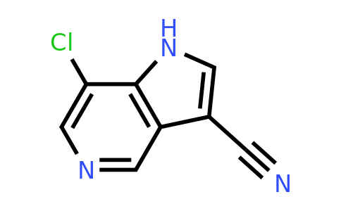 CAS 1260381-35-8 | 7-chloro-1H-pyrrolo[3,2-c]pyridine-3-carbonitrile