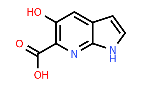 CAS 1260381-42-7 | 5-hydroxy-1H-pyrrolo[2,3-b]pyridine-6-carboxylic acid