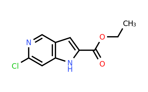 CAS 1260381-43-8 | ethyl 6-chloro-1H-pyrrolo[3,2-c]pyridine-2-carboxylate
