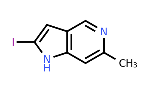 CAS 1260381-50-7 | 2-iodo-6-methyl-1H-pyrrolo[3,2-c]pyridine