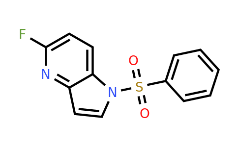 CAS 1260381-54-1 | 5-fluoro-1-(phenylsulfonyl)-1H-pyrrolo[3,2-b]pyridine