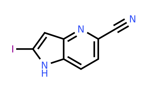 CAS 1260381-57-4 | 2-iodo-1H-pyrrolo[3,2-b]pyridine-5-carbonitrile