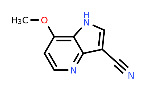 CAS 1260381-64-3 | 7-methoxy-1H-pyrrolo[3,2-b]pyridine-3-carbonitrile