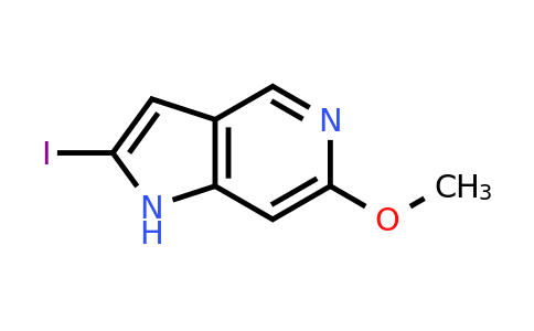 CAS 1260381-65-4 | 2-iodo-6-methoxy-1H-pyrrolo[3,2-c]pyridine