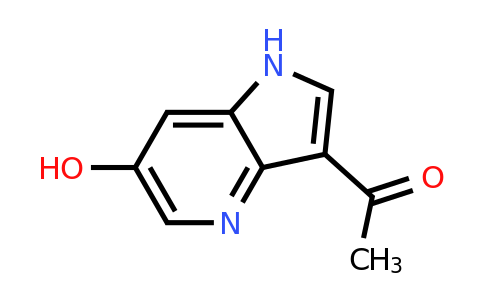CAS 1260381-66-5 | 1-(6-hydroxy-1H-pyrrolo[3,2-b]pyridin-3-yl)ethan-1-one