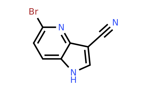 CAS 1260381-72-3 | 5-bromo-1H-pyrrolo[3,2-b]pyridine-3-carbonitrile