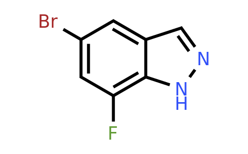 CAS 1260381-83-6 | 5-bromo-7-fluoro-1H-indazole