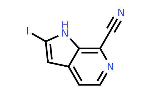 CAS 1260381-89-2 | 2-iodo-1H-pyrrolo[2,3-c]pyridine-7-carbonitrile