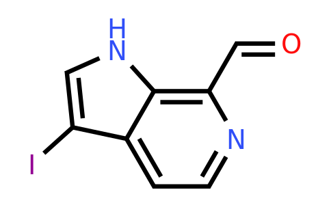 CAS 1260381-98-3 | 3-iodo-1H-pyrrolo[2,3-c]pyridine-7-carbaldehyde