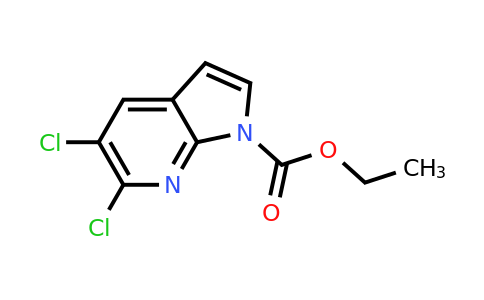 CAS 1260382-15-7 | ethyl 5,6-dichloro-1H-pyrrolo[2,3-b]pyridine-1-carboxylate