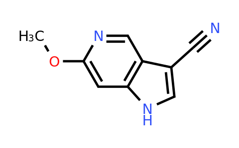 CAS 1260382-26-0 | 6-methoxy-1H-pyrrolo[3,2-c]pyridine-3-carbonitrile