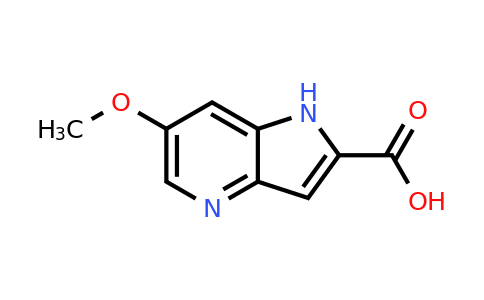 CAS 1260382-28-2 | 6-methoxy-1H-pyrrolo[3,2-b]pyridine-2-carboxylic acid
