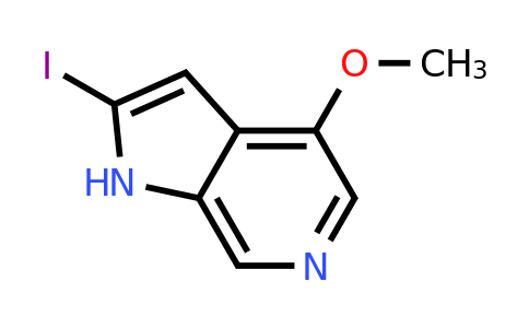 CAS 1260382-43-1 | 2-iodo-4-methoxy-1H-pyrrolo[2,3-c]pyridine