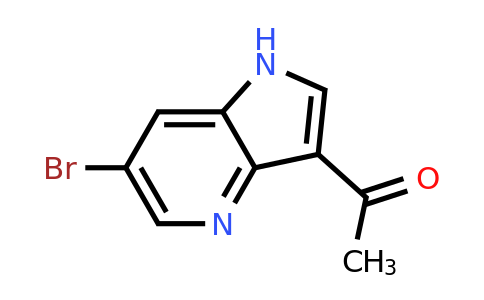 CAS 1260382-55-5 | 1-{6-bromo-1H-pyrrolo[3,2-b]pyridin-3-yl}ethan-1-one