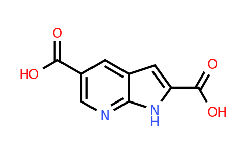 CAS 1260382-66-8 | 1H-pyrrolo[2,3-b]pyridine-2,5-dicarboxylic acid
