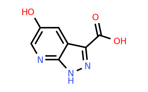 CAS 1260382-69-1 | 5-hydroxy-1H-pyrazolo[3,4-b]pyridine-3-carboxylic acid