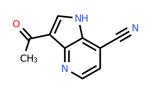 CAS 1260382-92-0 | 3-acetyl-1H-pyrrolo[3,2-b]pyridine-7-carbonitrile