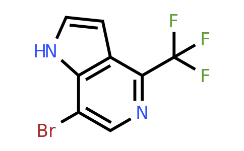CAS 1260382-99-7 | 7-bromo-4-(trifluoromethyl)-1H-pyrrolo[3,2-c]pyridine
