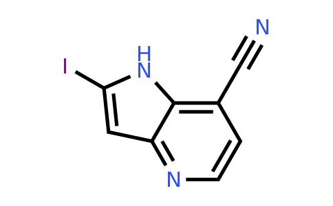 CAS 1260383-08-1 | 2-iodo-1H-pyrrolo[3,2-b]pyridine-7-carbonitrile
