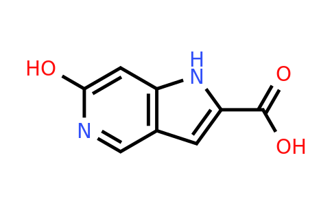 CAS 1260383-14-9 | 6-hydroxy-1H-pyrrolo[3,2-c]pyridine-2-carboxylic acid