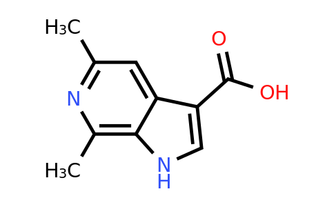 CAS 1260383-21-8 | 5,7-dimethyl-1H-pyrrolo[2,3-c]pyridine-3-carboxylic acid